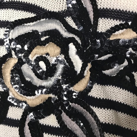 Escada By Margaretha Ley Size 4/6 Vintage 1980’s Embellished Sweater - Picture 4 of 16
